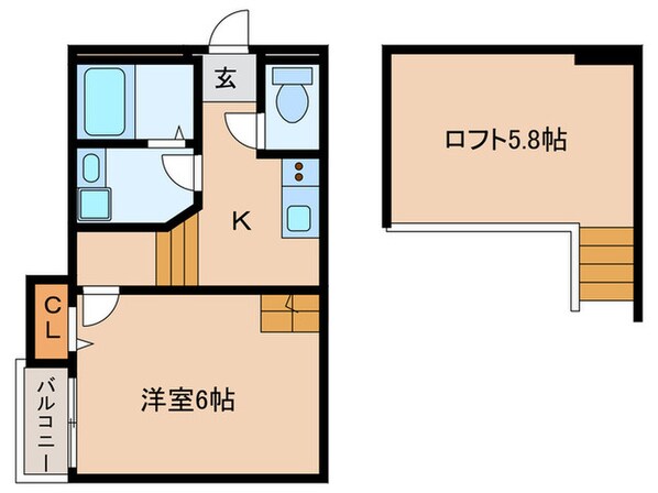 Creo本陣参番館の物件間取画像